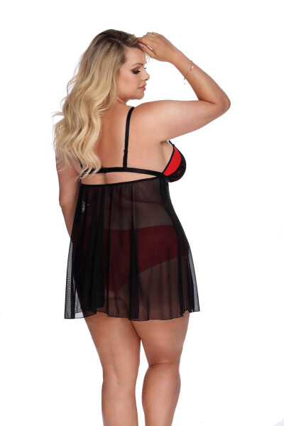 Sexy košieľka Arcadia Chemise + nohavičky ZADARMO! - Anais XL/XXL