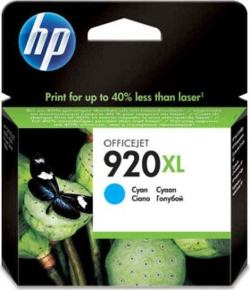 HP Toner HP Modrý HP 920XL, HP920XL=CD972AE, 700 str.,6 ml