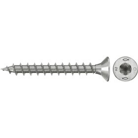 Fischer 574052 skrutky do drevotriesky 3 mm 16 mm TX Nerezová oceľ 200 ks; 574052