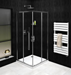 GELCO - SIGMA SIMPLY sprchové dvere posuvné pre rohový vstup 1100 číre sklo GS2111