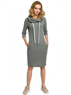 Šaty model 18073174 Grey - Made Of Emotion Velikost: XXL