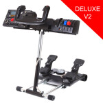 Wheel Stand Pro DELUXE V2, stojan na joystick Saitek Pro Rudder, Pro Flight Yoke System Saitek