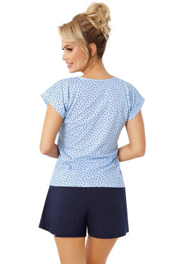 Pyžamo Donna Star Short w/r S-2XL tmavě modrá XXL