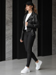 Dámske legíny čierne FashionStreet UY2730 XXL