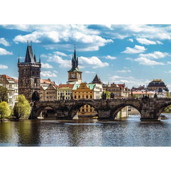 Ravensburger Pohľad na Karlov most Praha