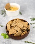 Vilgain Celozrnné krekry BIO – bylinky 150 g