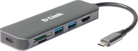 D-Link DUB-2327 6-in-1 USB-C Hub mit HDMI/USB-PD/SD-Reader retail