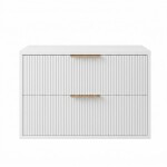 REA - Kúpeľňová skrinka pod umývadlo Mono 60cm White REA-M0402