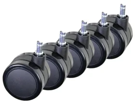 Arozzi Wheel Pack PU XL / Náhradné kolieska pre herné stoličky / univerzálna sada / materiál PU (AZ-WHEEL-PACK-PU-XL)