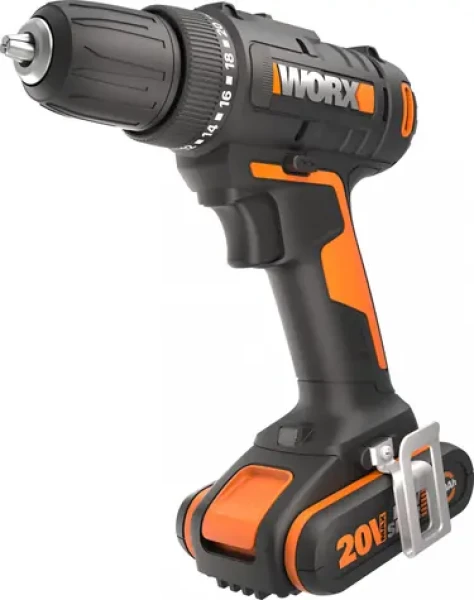WORX WX100 / Aku vŕtací skrutkovač / 20V / 1x 2.0Ah