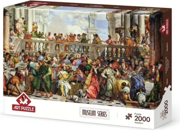 ART PUZZLE Puzzle Svadba v Káne