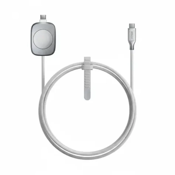 Nomad univerzálny nabíjací kábel pre Apple Watch 1.5m biela / USB-C (NM014667858)