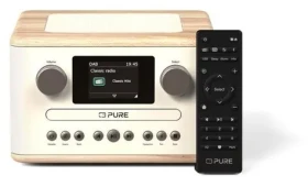 Pure Classic C-D4 biela / CD prehrávač / DAB+ / FM / Bluetooth 5.3 / 15W / USB, AUX (255051)