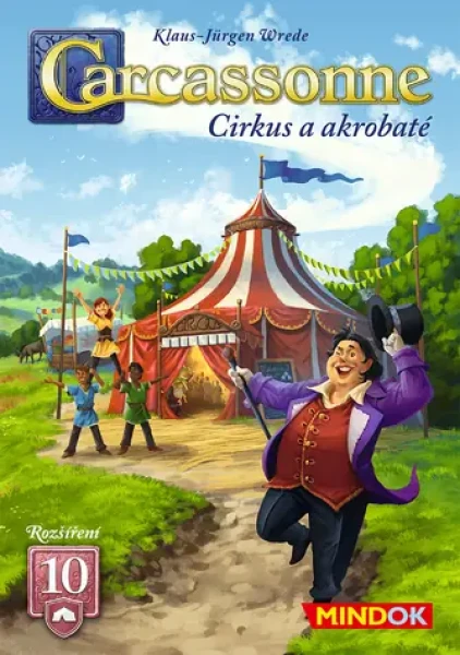 Mindok Rozšírenie Carcassonne Cirkus a akrobaté