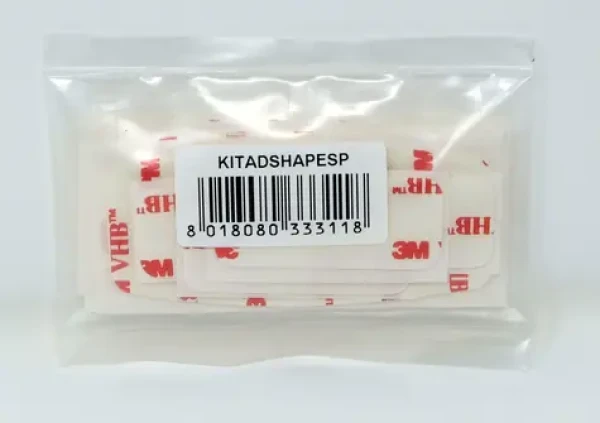 Interphone Sada 5 ks náhradných obojstranne lepiacich pások pre upevnenie SHAPE na prilbu (KITADSHAPESP)