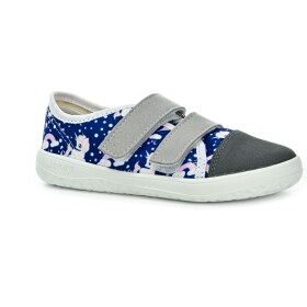 Jonap Airy modrý jednorožec barefoot tenisky 27 EUR