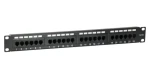 Equip Patchpanel 24x / RJ-45 / CAT5E / UTP / 1U / 19" (235325)