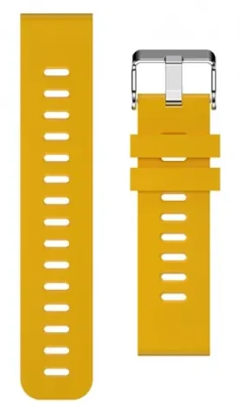 Aligator Silikónový remienok 20mm žltý (20AW0005)