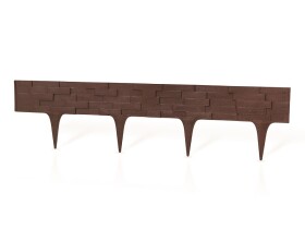 Palisádový obrubník – Stone Palisade, hnedá 3,12 m (balenie 4 ks o dĺžke 0,78 m)