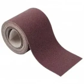Wolfcraft 1740000 brúsna rolka na suchý zips / Zrnitosť 80 / 4 mx 115 mm (1740000)