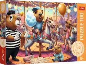 Trefl Puzzle Kapybary na dovolenke