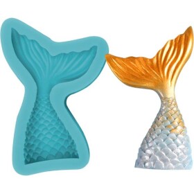 Silikónová forma ocas morská panna 8 cm - Cakesicq - Cakesicq