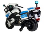 Mamido Elektrická motorka BMW R1200 Polícia strieborná