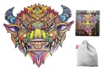 Drevené puzzle Bizon XL