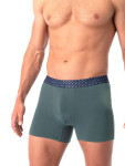 Boxerky Key MXH 231 A25 Bamboo M-2XL olivový XXL