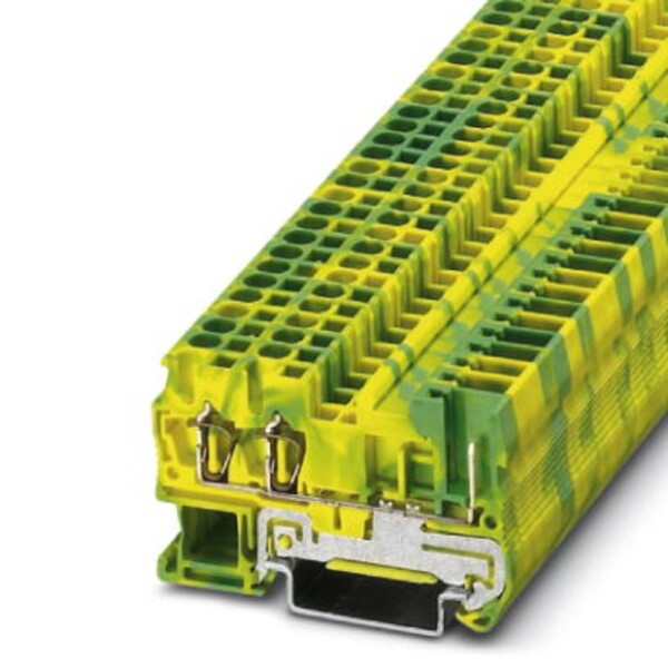 Ground modular terminal block ST 2,5-TWIN/ 1P-PE 3042120 Phoenix Contact; 3042120