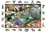 Wooden City Drevené puzzle Vitajte v Las Vegas 2v1