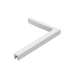 Sprchová zástena walk-in 70 cm SAT Walk-in SATBWI70ZAVPB SATBWI70ZAVPB