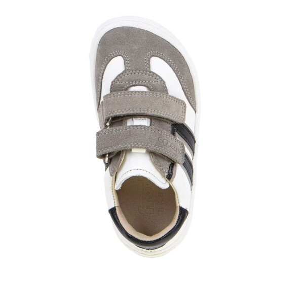 Detské barefoot kožené tenisky F-MOTION GREY/BLACK Froddo G3130292 - 32