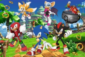 Trefl - Puzzle - Sonic a jeho priatelia