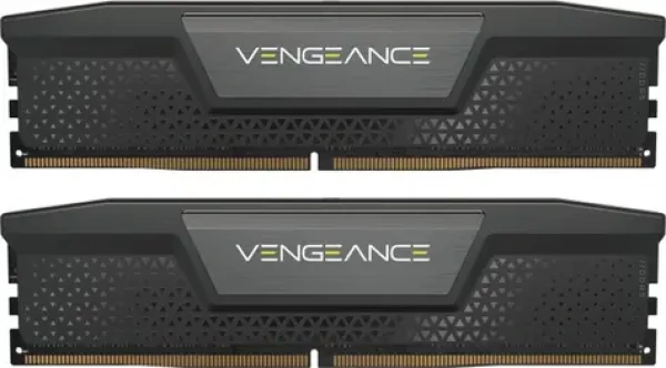 Corsair Vengeance Black 32GB (2x16GB) 5200MHz / DDR5 / PC5-41600 / CL40-40-40-77 / 1.25V / XMP3.0 / s chladičom (CMK32GX5M2B5200C40)