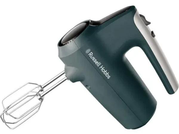 Russell Hobbs 27151-56 čierna / Ručný mixér / 350 W / 5 rýchlostí + turbo / šľahacie hnetacie nástavce (5038061162981)
