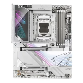 GIGABYTE X870E AORUS MASTER X3D ICE / Základná doska / AMD X870E / AM5 / DDR5 / Wi-Fi 7 / 5x M.2 / 10G LAN / ATX (X870E A MASTER X ICE)
