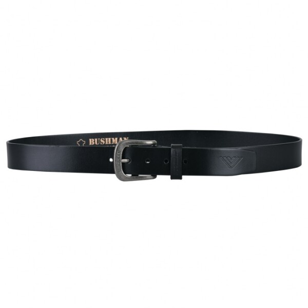 Bushman Pánsky kožený opasok Bottle Belt II, čierny 105