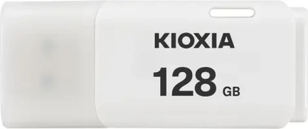 KIOXIA TransMemory U202 128GB biela / Flash Disk / USB 2.0 (LU202W128GG4)
