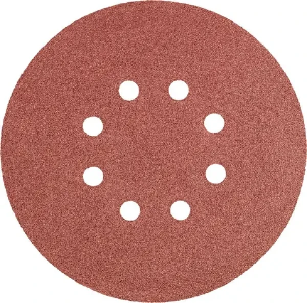 Graphite Brúsne kotúče 150 mm / Brúsny kotúč / K100 / 5 ks / 8 otvorov (55H948)