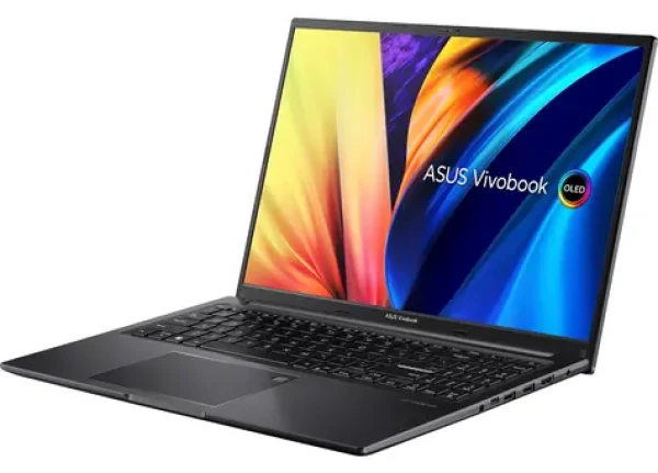 Asus Vivobook 16 čierna / Notebook / 16" WUXGA OLED / Intel Core 9 270H / 8GB DDR5 / 512GB SSD / bez OS (X1605VA-OLED248Z)