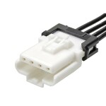 Molex Kábel so zástrčkou a zásuvkou Počet pólov 4 Raster (rozteč): 3.00 mm 369220406 1 ks Bulk; 369220406