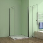 H K - Obdĺžnikový sprchovací kút MELODY 90x80 cm sa zalamovacím dverami vrátane sprchovej vaničky z liateho mramoru SE-MELODYB89080 / SE-ROCKY9080