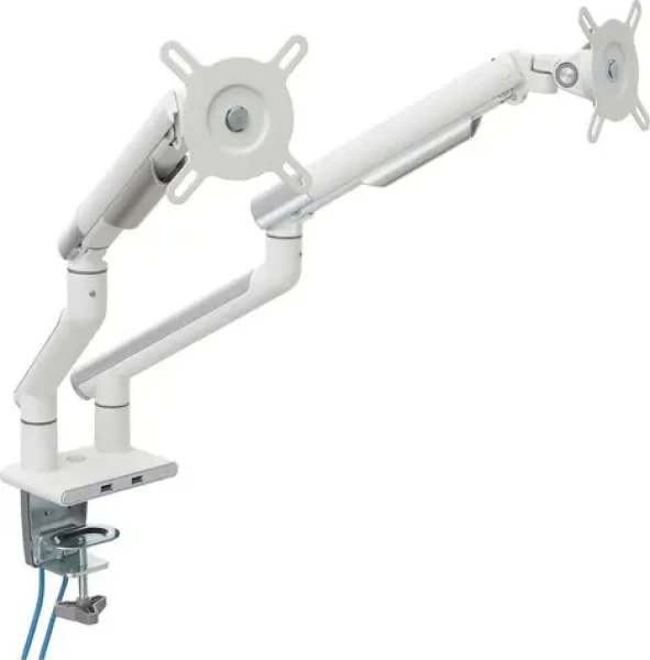 ART L-20GD / Stojan pre monitor / 17-32" / nosnosť 2-9 kg / hliníkový / 2x USB 3.0 (RAMM L-20GD)