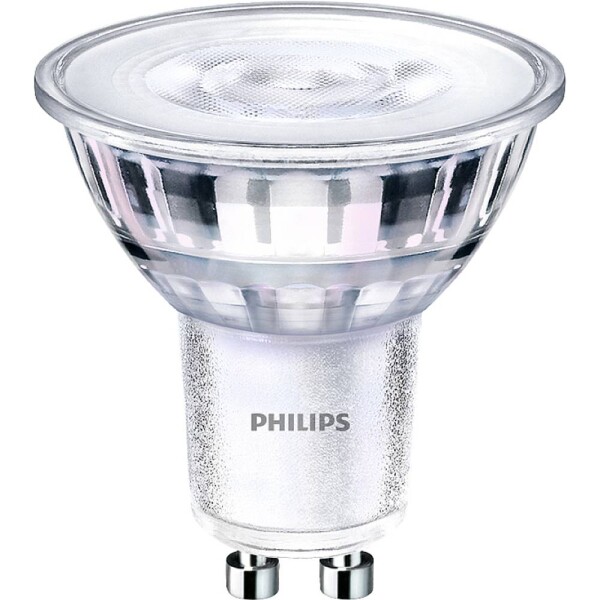 Philips LED 77423300 LED En.trieda 2021 F (A - G) GU10 klasická žiarovka 3.8 W = 50 W teplá biela (Ø x d) 5 cm x 5.4 cm stmievateľná 1 ks; 77423300