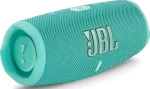 JBL Charge 5 šedo-zelená / Bluetooth reproduktor / výdrž 20 hodín / IPX7 / Bluetooth / 7500 mAh (JBLCHARGE5TEA)