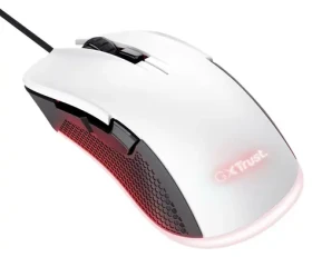 Trust GXT 922W Ybar biela / Optická myš / 7 200 DPI / USB-A / RGB / Pre pravákov (24730)