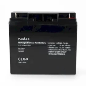 Nedis Dobíjací olovený akumulátor / Olovené / Dobíjací / 12 V / 17000 mAh (BALA1700012V)