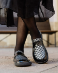 Shapen Sheen Black&Silver barefoot mokasíny 37 EUR