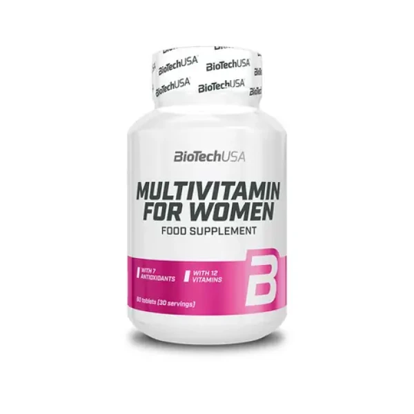 BioTech Multivitamín For Women 60 cps (18399)
